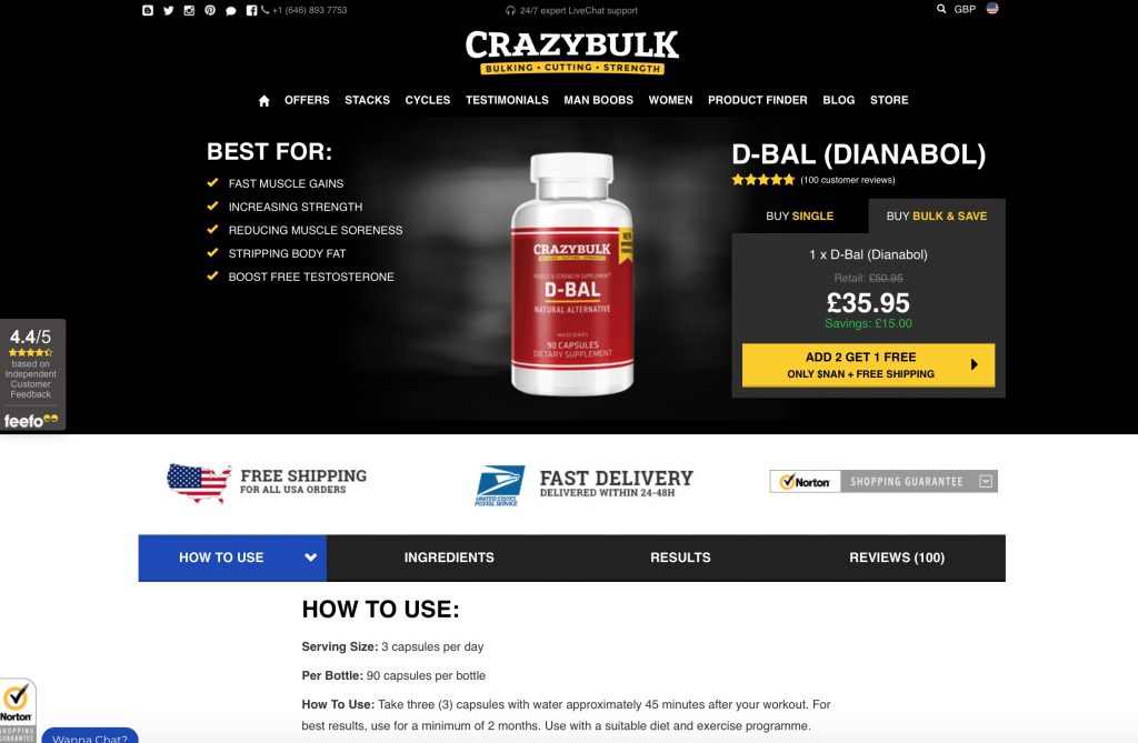 crazy bulk official website